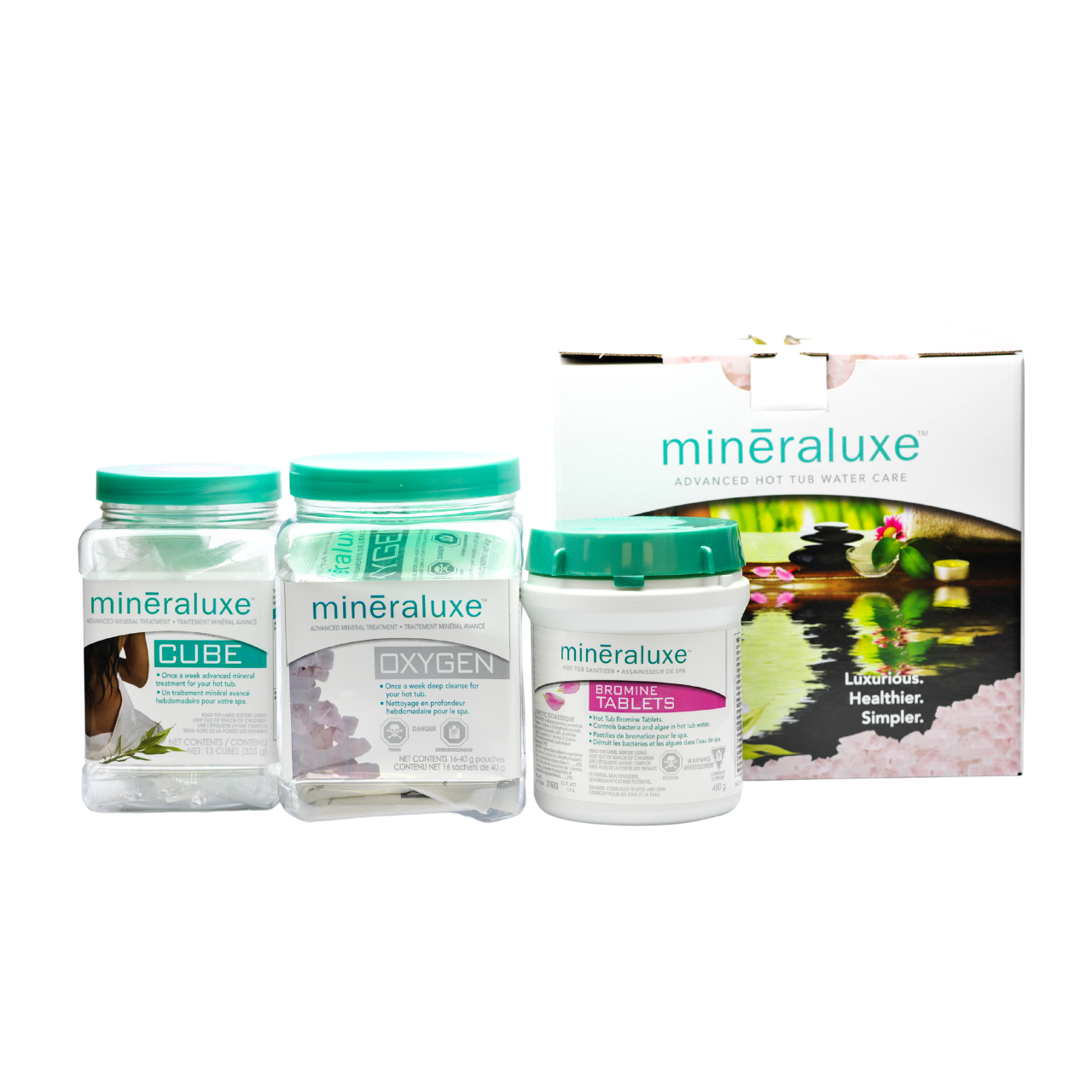 Mineraluxe™ 3 Month Bromine Tablet Mineraluxe System