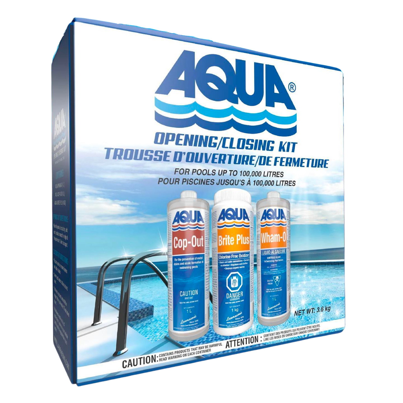 Aqua Above Ground Opening/Closing Kit – Tub Supplies Canada