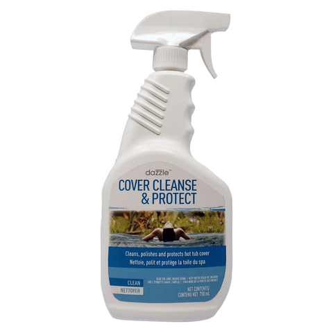 Dazzle™ Cover Cleanse & Protect - Cleanses, polishes and protects hot tub cover