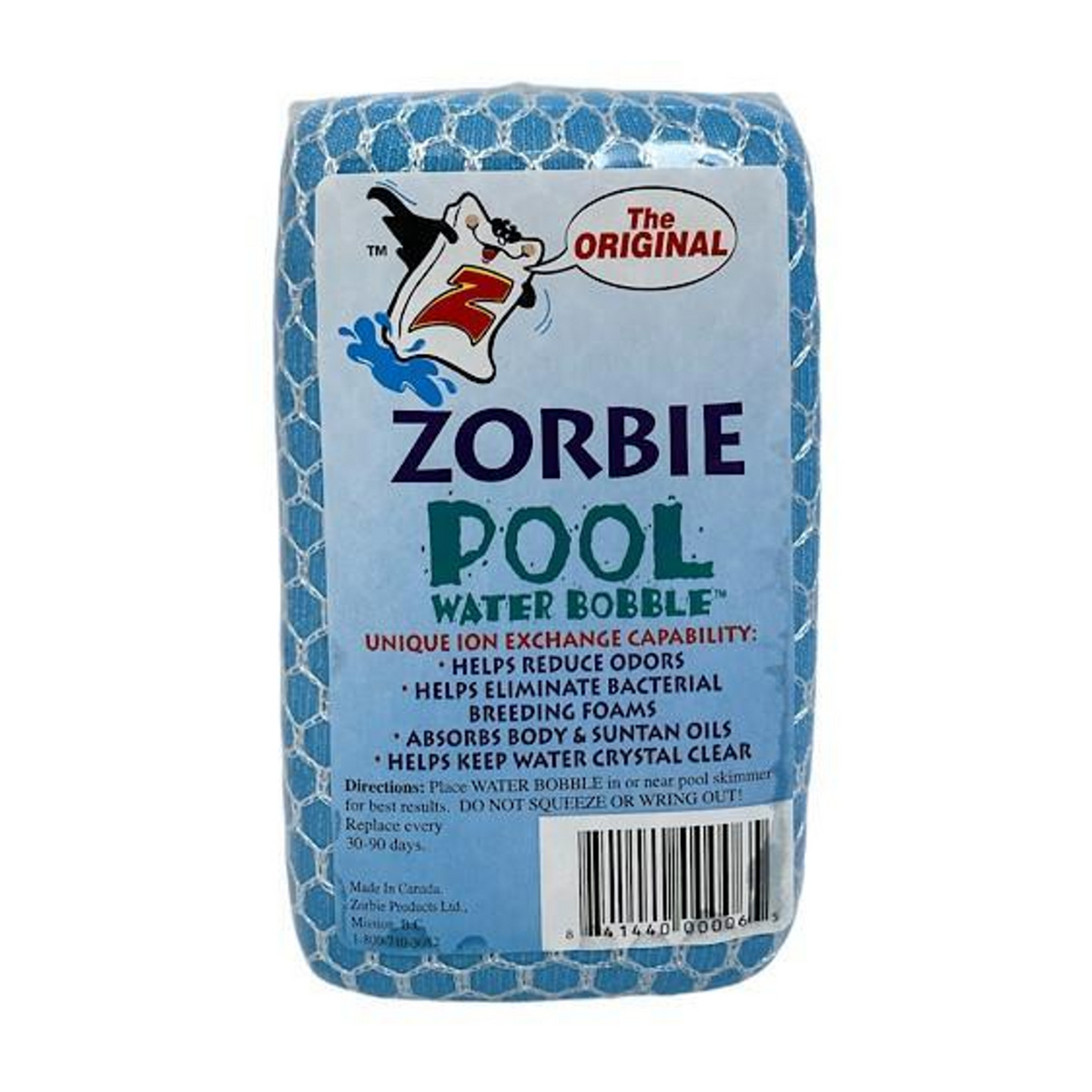 Zorbie Pool Water Bobble - Removes Pool Contaminants