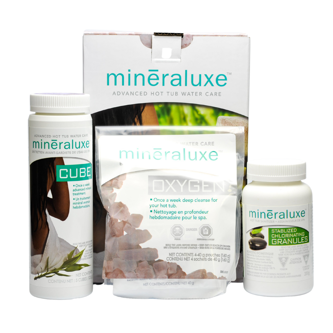Mineraluxe™ 1 Month Chlorine Mineraluxe System (Dichlor)