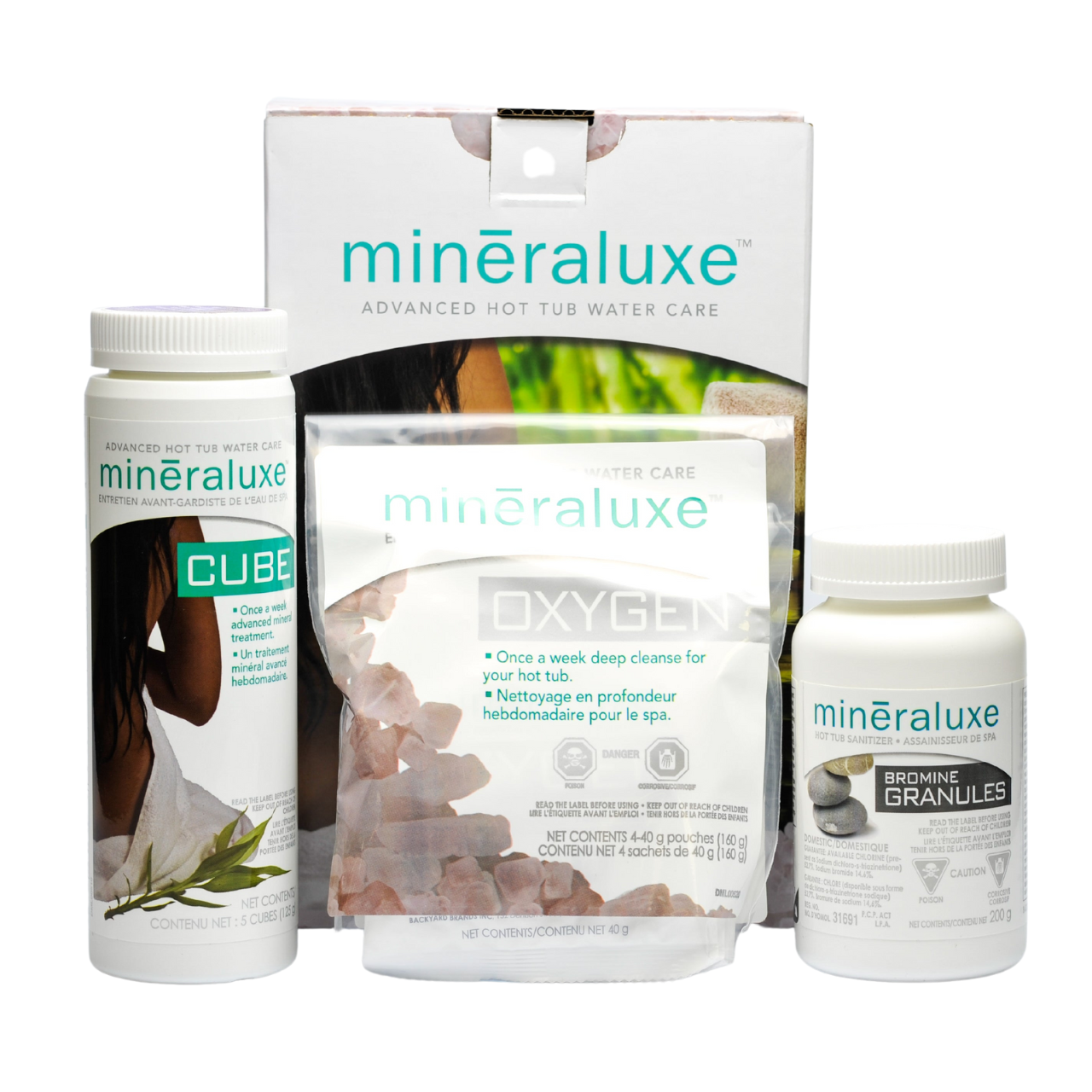 Mineraluxe™ 1 Month Bromine Granules Mineraluxe System