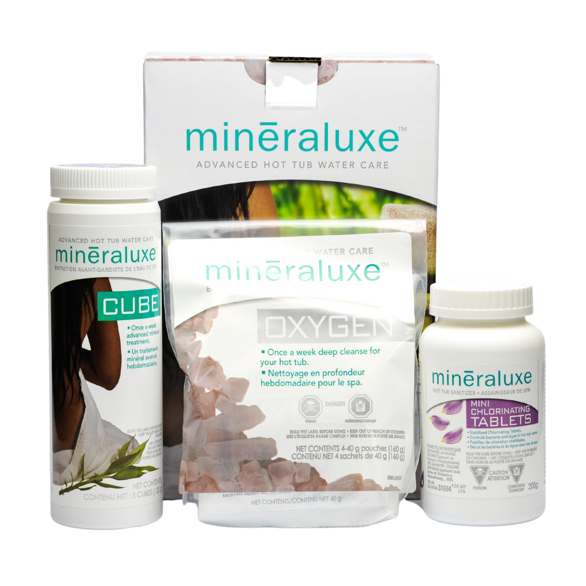 Mineraluxe™ 1 Month Chlorine Tablet Mineraluxe System