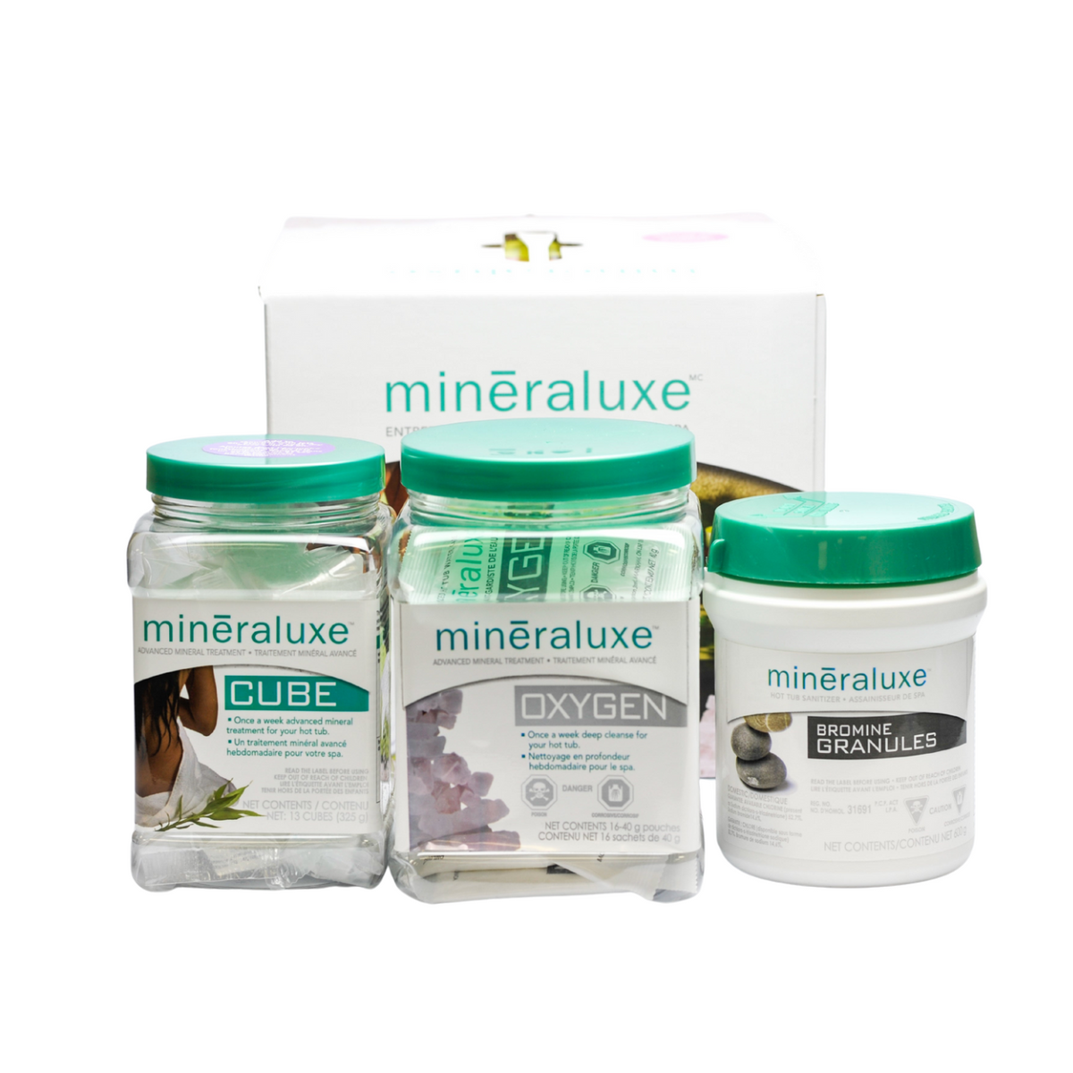 Mineraluxe™ 3 Month Bromine Granules Mineraluxe System