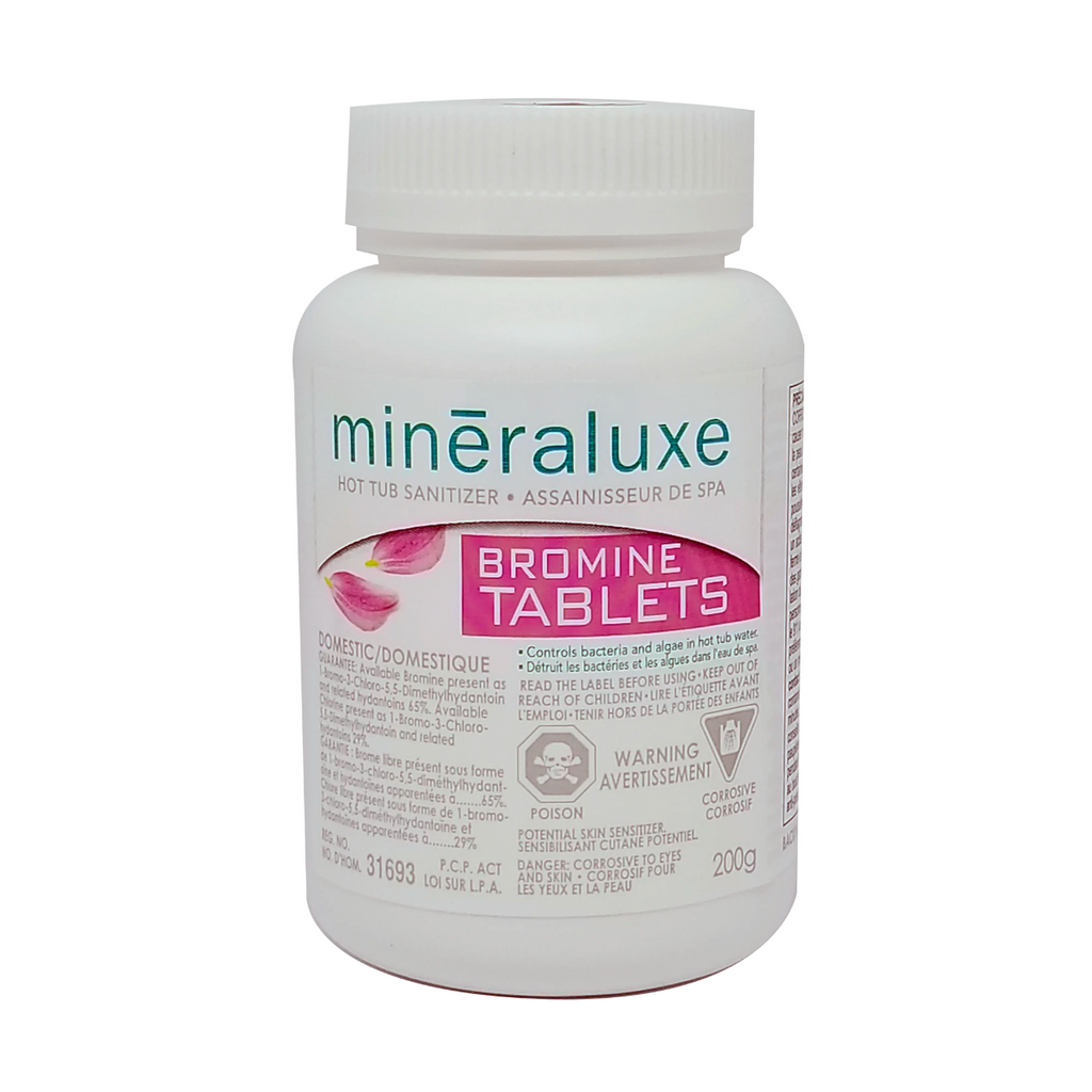 Mineralux Mineraluxe Bromine Tabs (200 g btl) (P/N DML09524) Tub