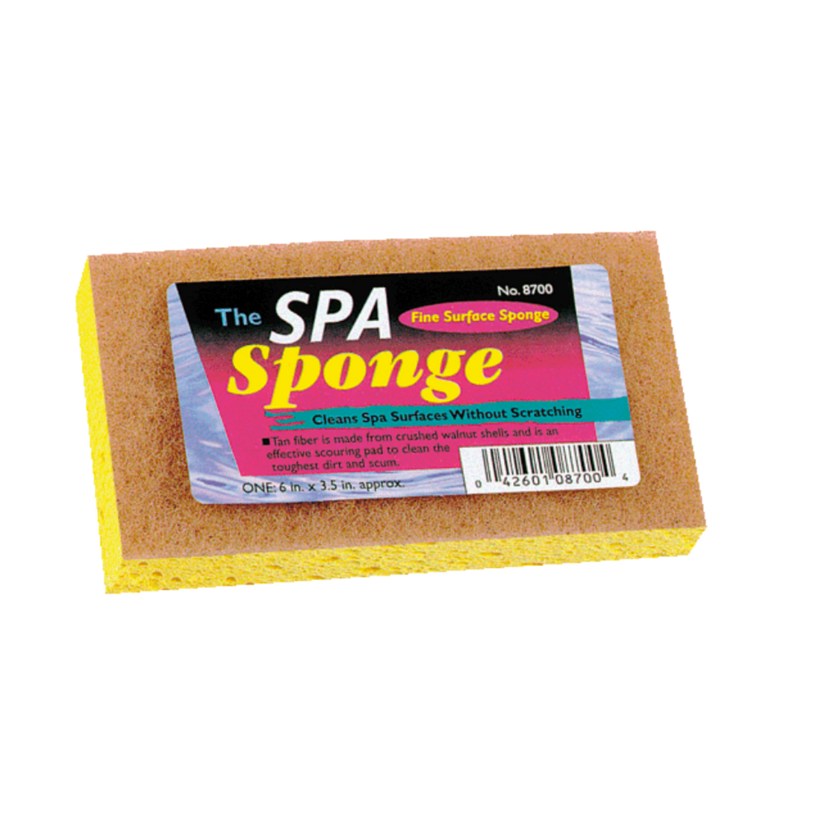 The Spa Sponge - Cleans Spa Surfaces Without Scratching