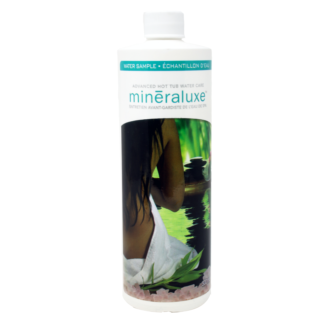 Mineraluxe Hot Tub Water Sample Bottle